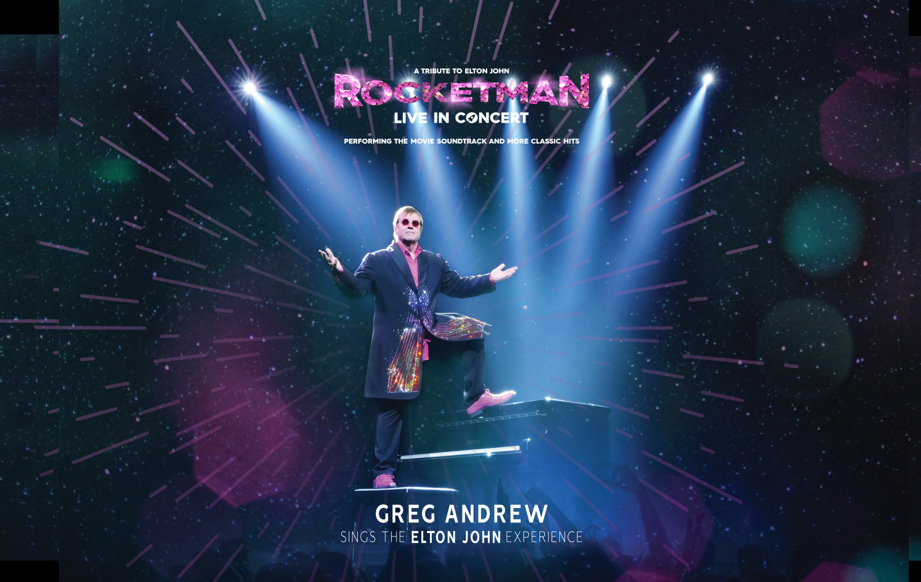 Rocketman live in deals concert poster